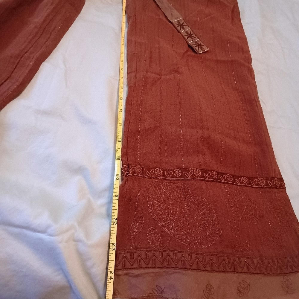 Gudrun Sjoden Vintage Brown Pants Medium - Picture 11 of 11